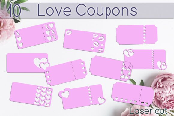 Download Love Coupons, Valentine's Day Gift Idea - Premium Resources