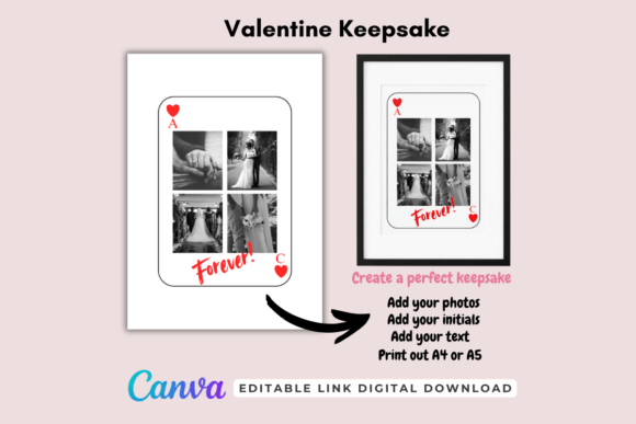 Download Custom Playing Card Valentine Gift Idea - Gift idea Collection