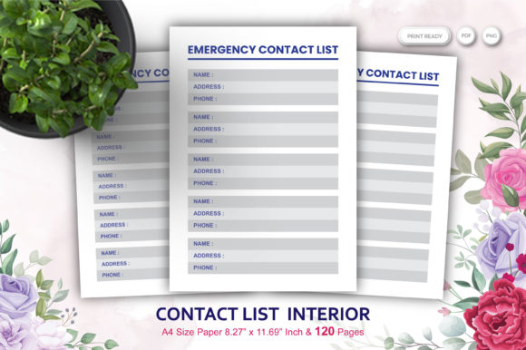 Download Emergency Contact List | KDP Interior - Emergency contact list Collection